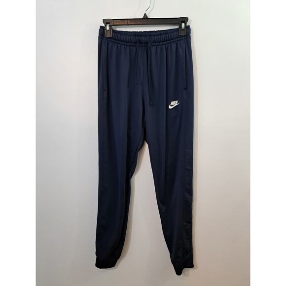 Nike Women's Navy Blue Track Pants In Size Small - Picture 1 of 7